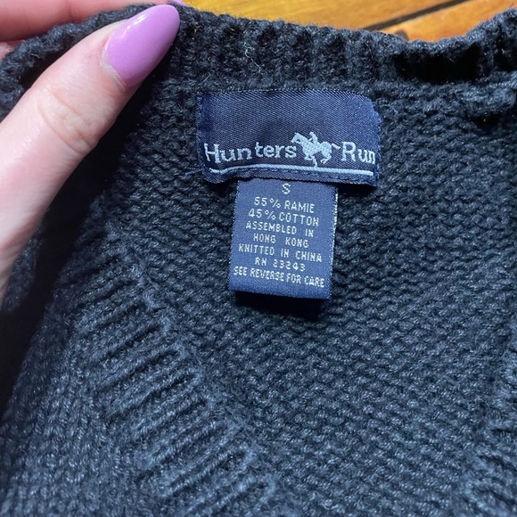 Hunters Run 80s Vintage Grandma Cardigan - Picture 3 of 6